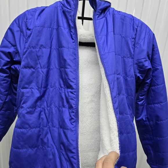 Swiss Tech Girls 4-in-1 Systems Hooded Puffer Zip Outerwear Jacket - Picture 7 of 15